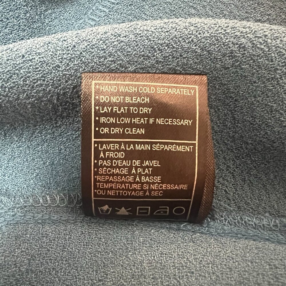 Jack by BB Dakota V Neck Shift Dress Teal Mod Retro size XS - Picture 6 of 12
